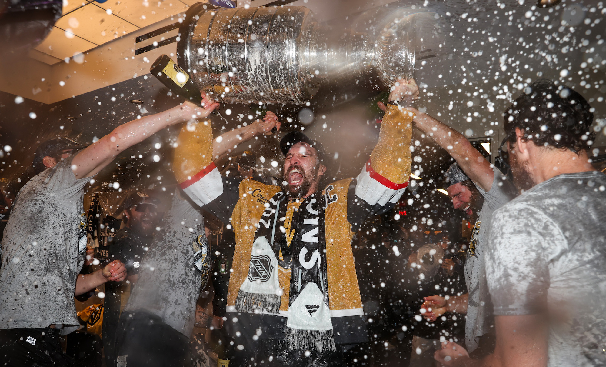 LAS VEGAS, NEVADA - June 13: &lt;&gt; at T-Mobile Arena on June 13, {year6} in Las Vegas, Nevada. (Photo by Zak Krill/NHLI via Getty Images)