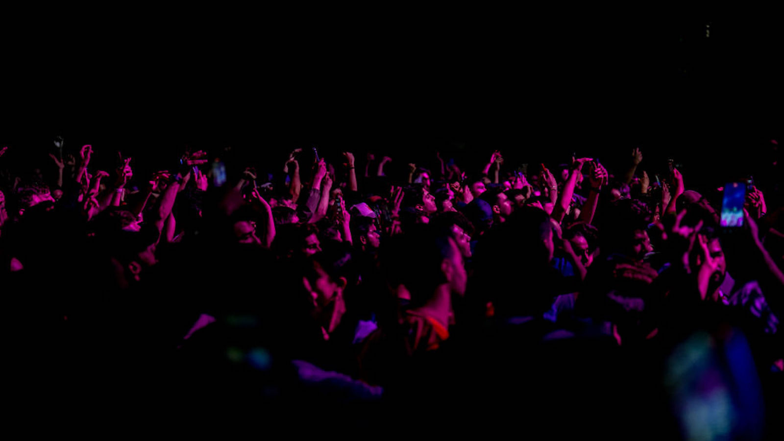 Crowds are seen in front of the stage as Lost Frequencies gives a DJ Performance concert on the second day of the Champions Festival, which is being prepared for the UEFA Champions League final to be held in Istanbul, Turkey, on June 9, 2023.