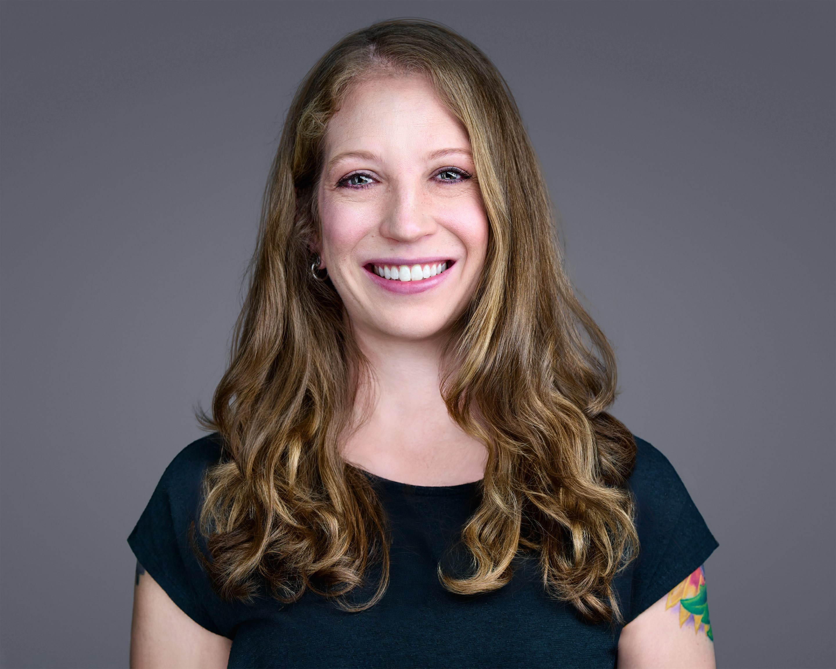 a headshot of fired CDC health communications manager Sarah Boim